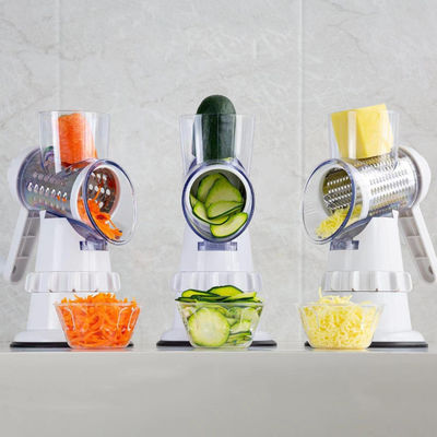 ABS Vegetable Chopper Round Slicer Graters Potato Carrot Cheese Shredder Kitchen Tool