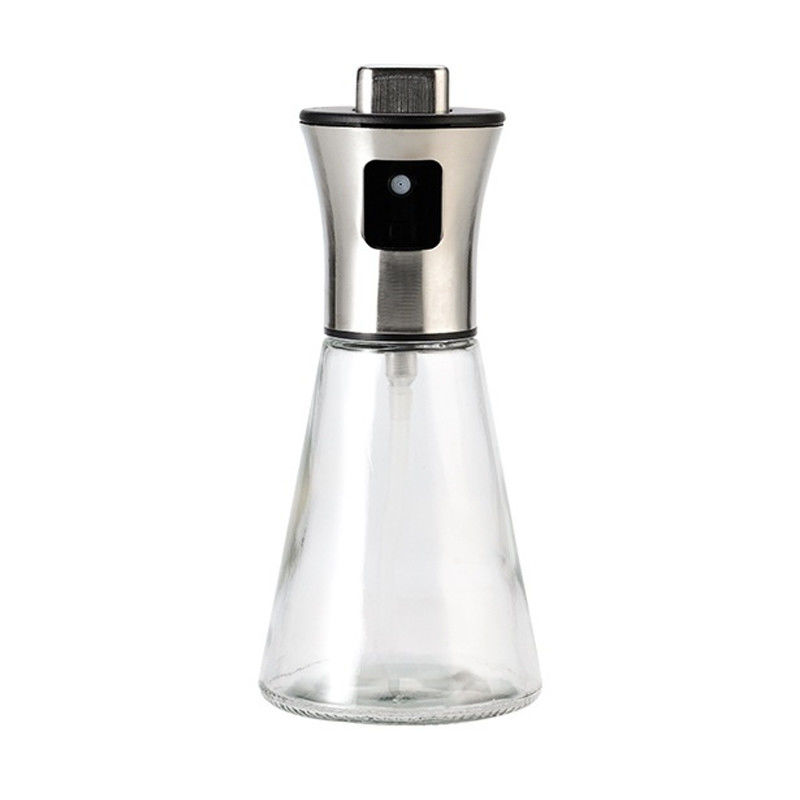 200ml Capacity Stainless Steel Oil Spray Bottle for Cooking and Outdoor Activities
