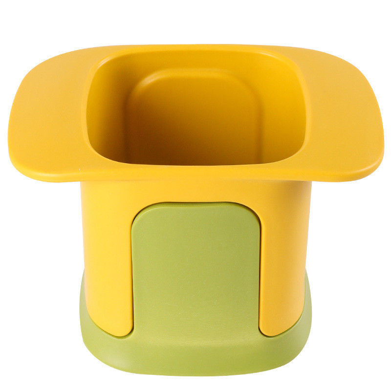 2 in 1 Vegetable Chopper Dicing Slitting Manual Slicer Press Garlic etc Stainless Steel