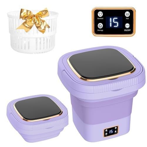 Portable Washing Machine for Deep Cleaning Shoes Foldable Automatic Type Mini Washer