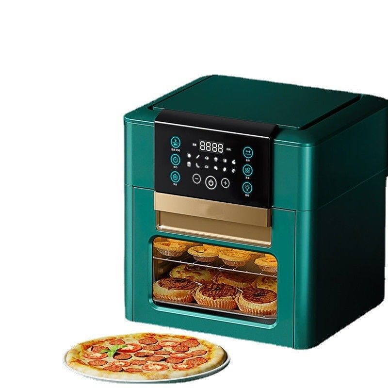 Non-Stick Material PTFE 12L 15L Liter Digital Air Fryer Power 360 Digital Manual Oven