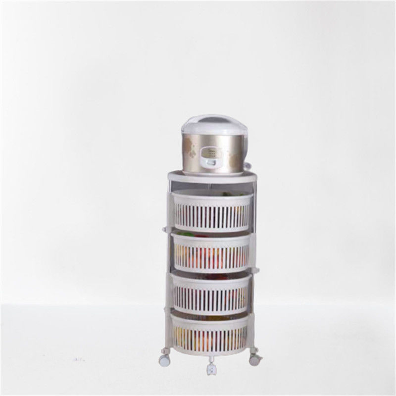 Sustainable Kitchen Storage 3/4/5 Layers Rotating Vegetable Shelving for a Greener Home