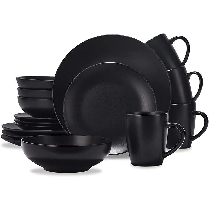 Modern Design Porcelain Tableware Ceramic Set for Home Kitchen Hotel Room Restaurant