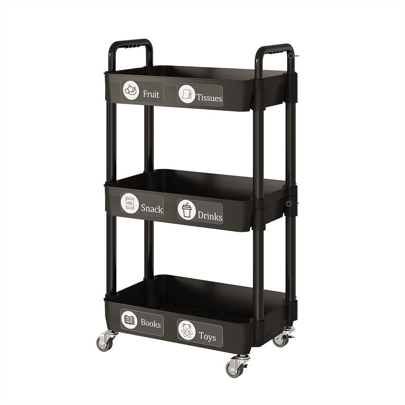 2 3 4 5 Tier Square Rotating Storage Shelf Rack for Kitchen and Bathroom Organization