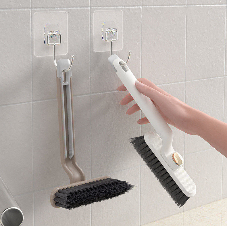 360 Degree Rotating Hard Bristle Crevice Gap Brush for Deep and Thorough Dirt Removal