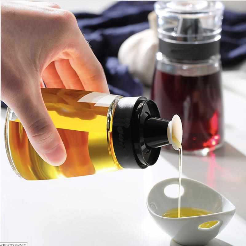 170ml Sealed Leakproof Oil Bottle for Convenient Outdoor and Home Cooking Creative Design
