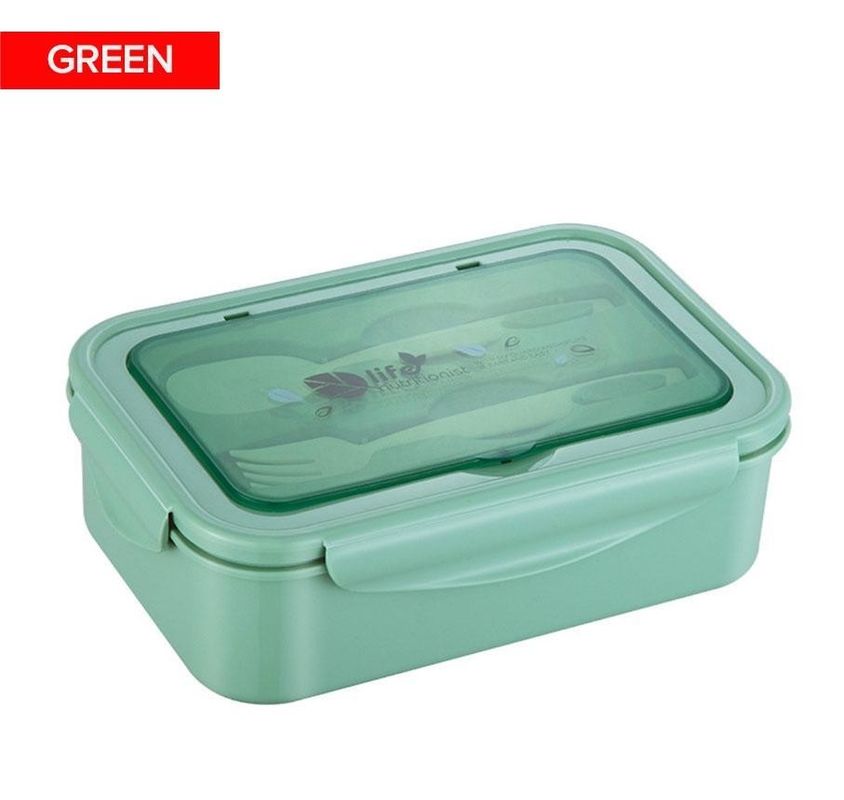 Lunch Box for Kids/Adults PP5 1400 ML Microwave Freeze Safe BPA-Free With Spoon Fork